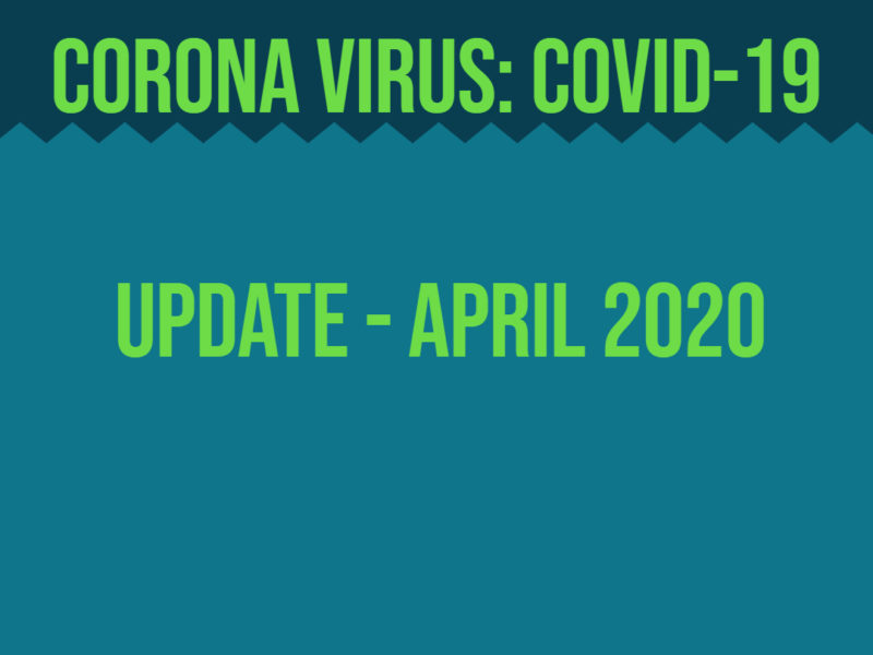 Coronavirus update April 2020